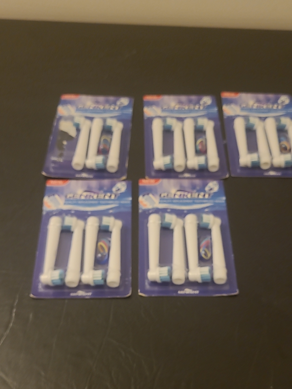 Replacement Toothbrush Heads - White (Pack of 10)
